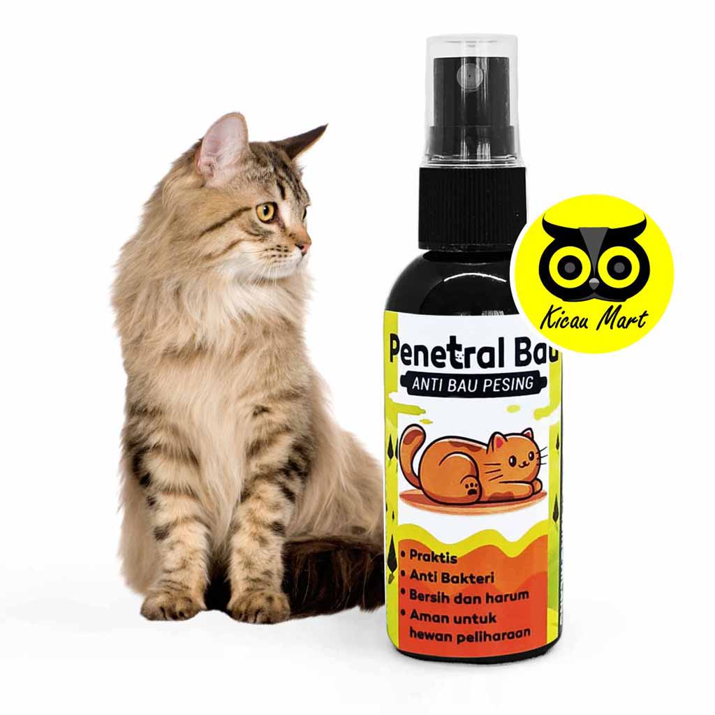 Penghilang Bau Pesing Pipis Kotoran Kucing Anjing Penetral Bau Kandang Kucing Pet Odor Remover Pee Cleaner Parfum sprayer spray anti Bau Pesing Urin Kucing Anjing Burung Kelinci Anti Bakteri