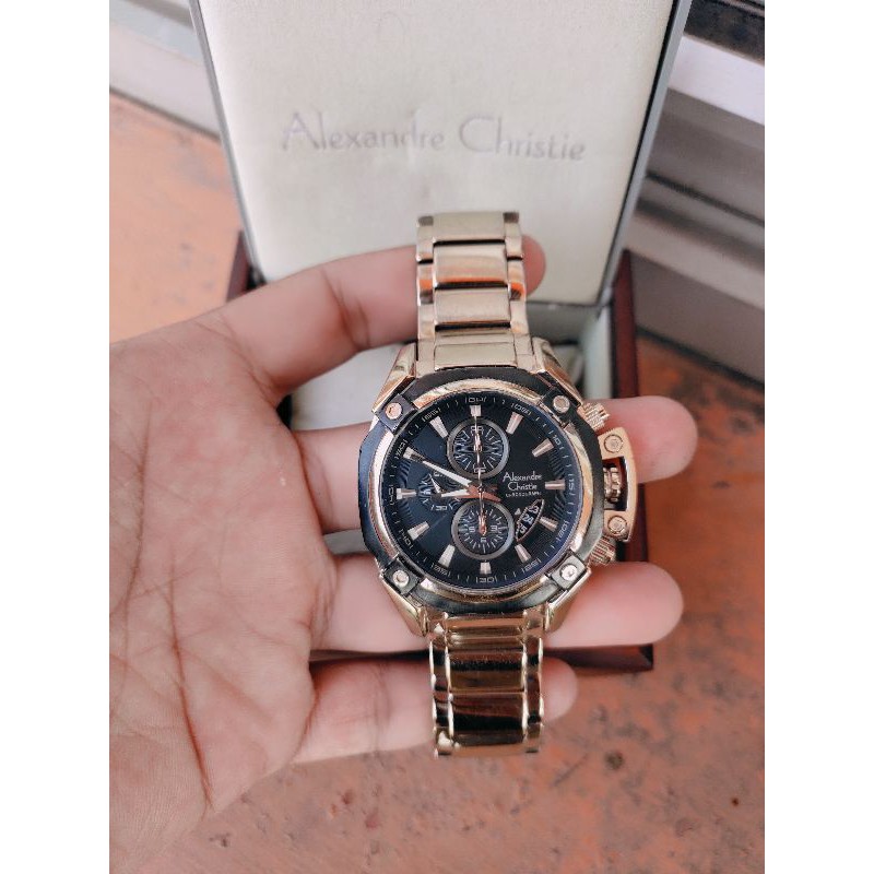 jam Alexandre christie AC 6225 preloved Gold PRIA