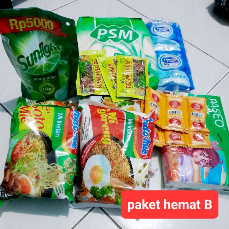 Paket Sembako Hemat paket Kebutuhan Rumah