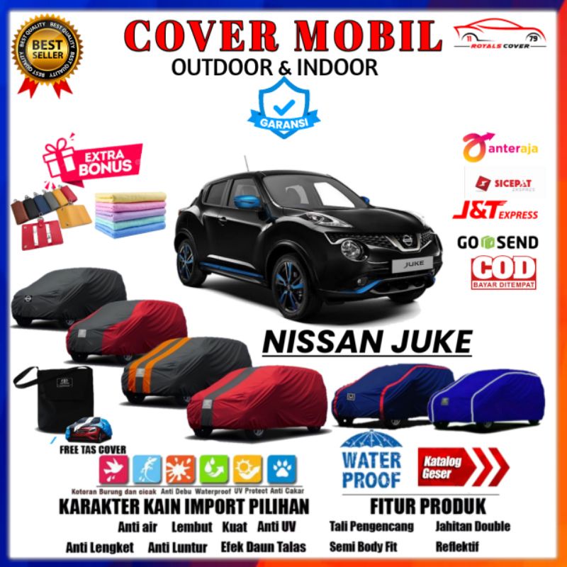 Body Cover Mobil Juke Sarung Mobil Nissan Juke Selimut Tutup Mantel Penutup Jas Mantol Mobil Warna