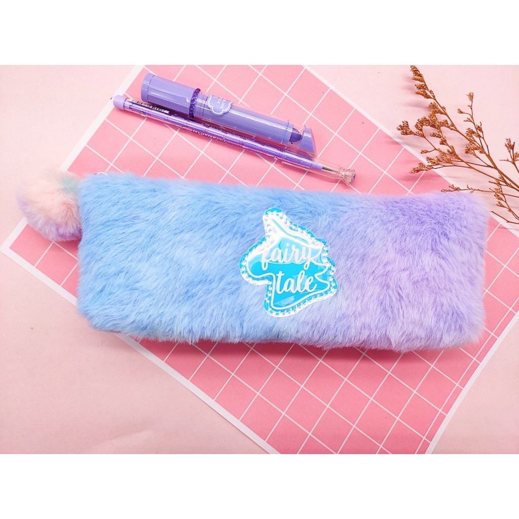 

Pen case Impor / Tempat Pensil Fairy Tale Pom Pom LG- 11678 - SHAGB