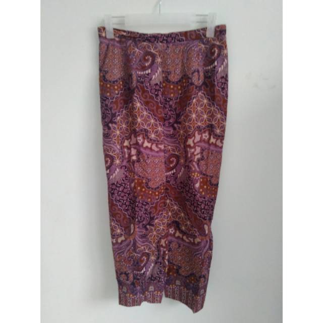 Rok batik ungu