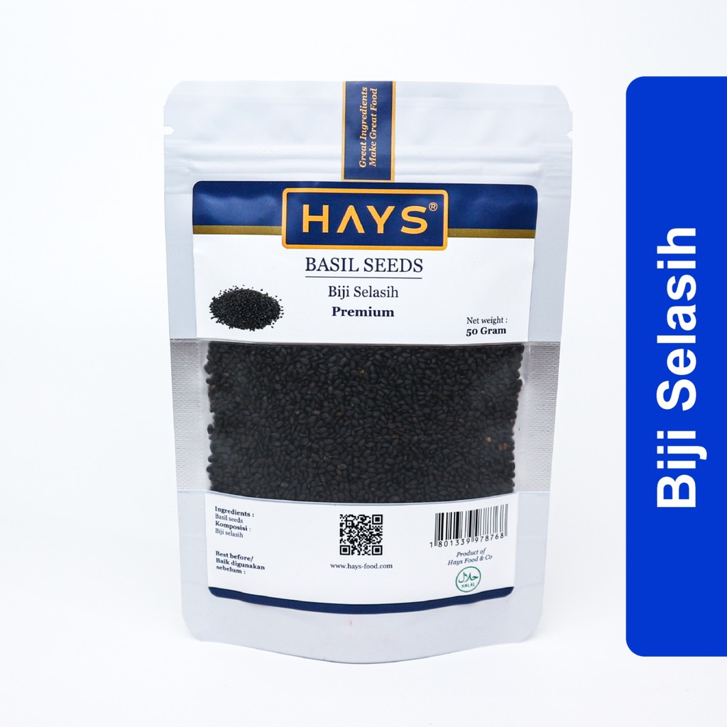 Biji Selasih / Basil Seeds - HAYS