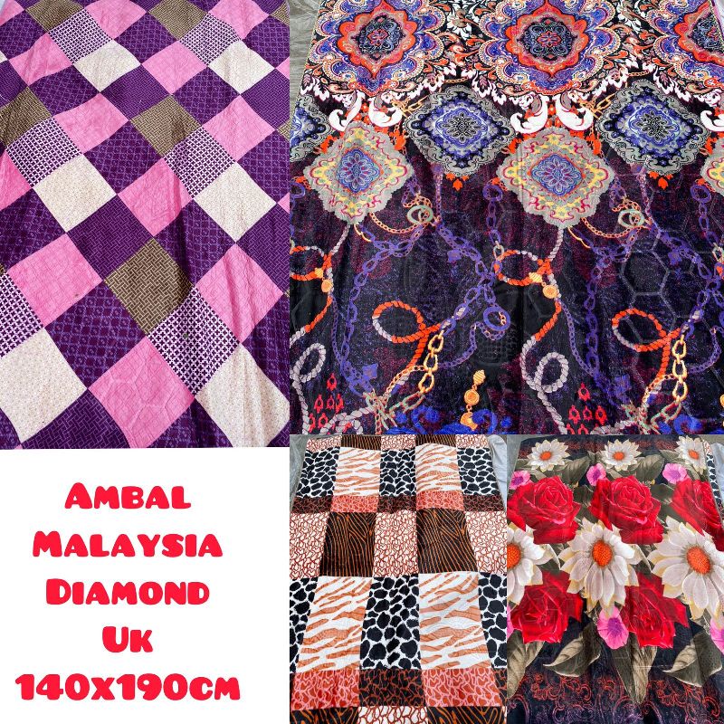 Qori Store - Ambal Malaysia Diamond Ukuran 140x190cm