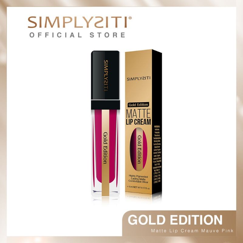 Simplysiti gold edition matte lip cream