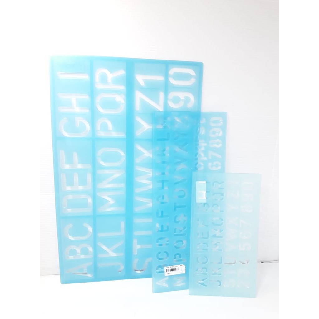 

Penggaris Mal Huruf dan Angka