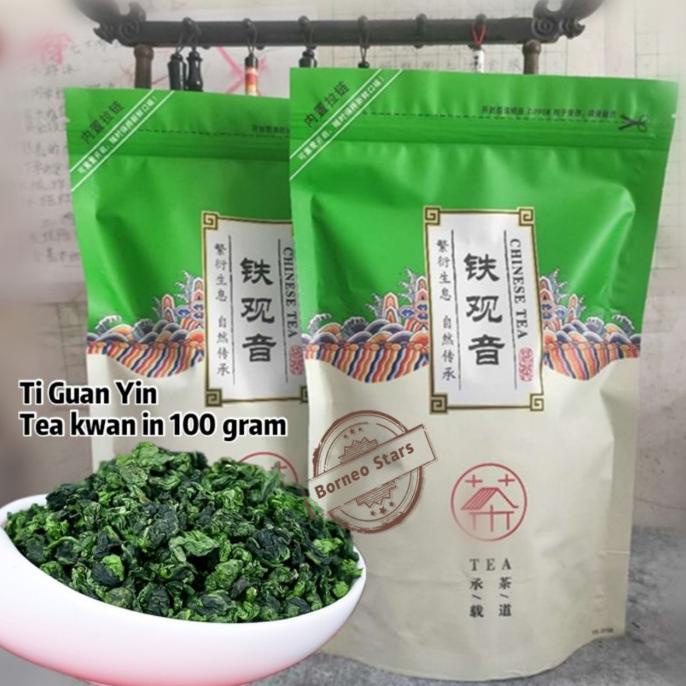 

[[BISA COD]] Tea Guan yin/Tikuanyin/ slimming tea 铁观音 - 100 gram NEW Kode 212