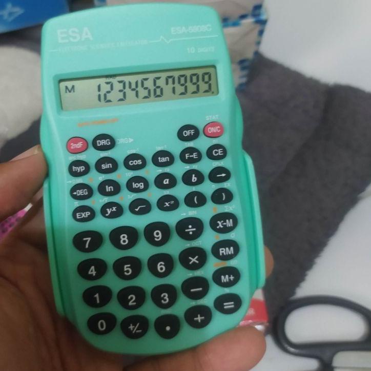 

Bagus Banget.. Kalkulator Warna Scientific Calculator Murah Tahan Lama Esa 5808