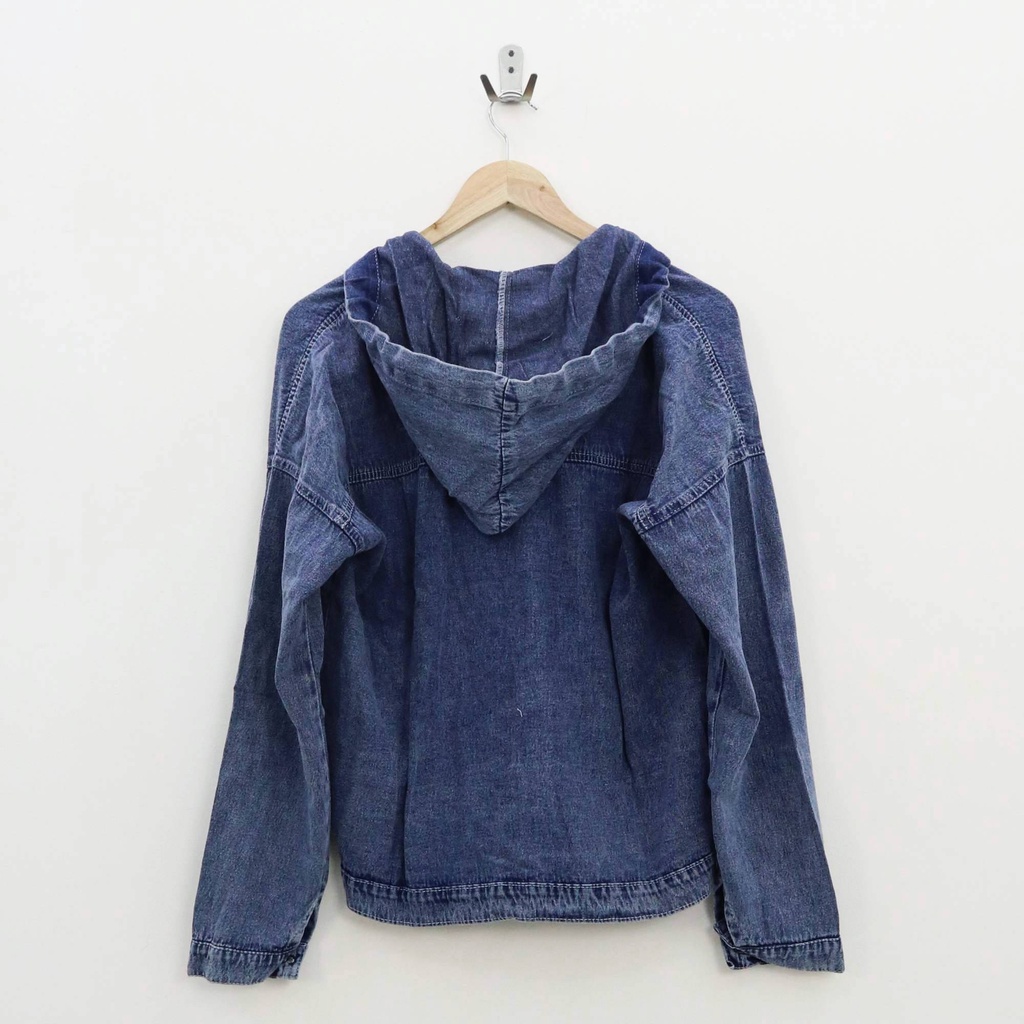 (ORIGINAL) Mova hoodie jacket jeans wanita by Genijeans