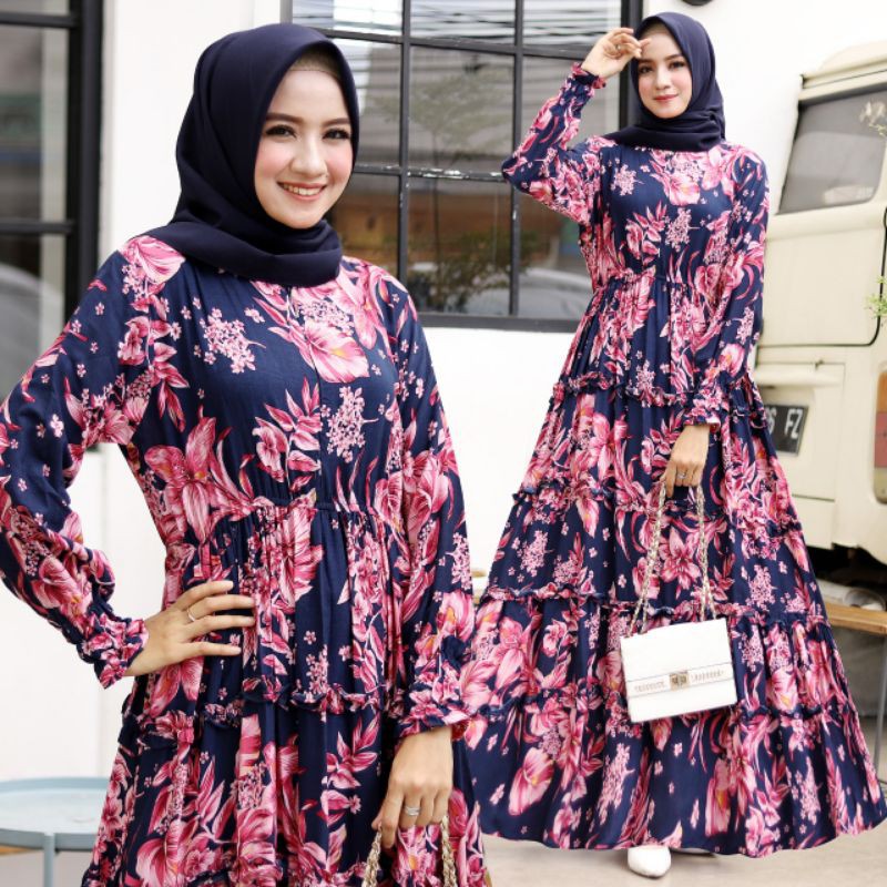 gamis terbaru-baju wanita-setelan wanita