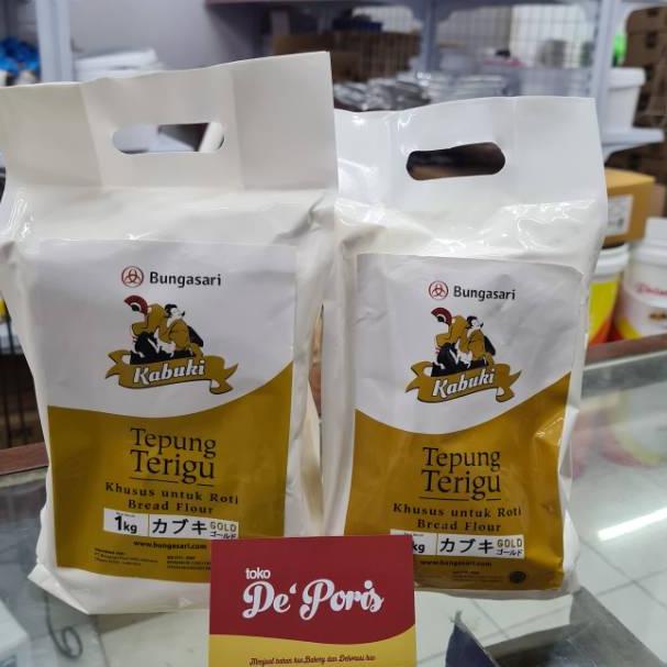 

Jaman Now KABUKI Gold tepung Protein Tinggi 1kg Kemasan Asli FE9