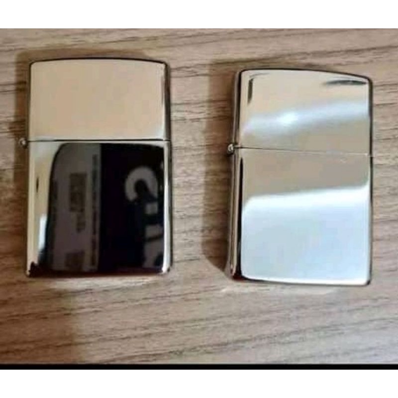 KOREK ZIPPO Crome Silver murah,Zippo murah,zipo polos