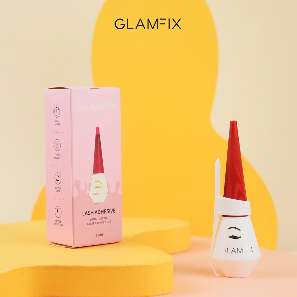 GLAMFIX 24h Natural Lash Adhesive | Lem Bulu Mata 12ml