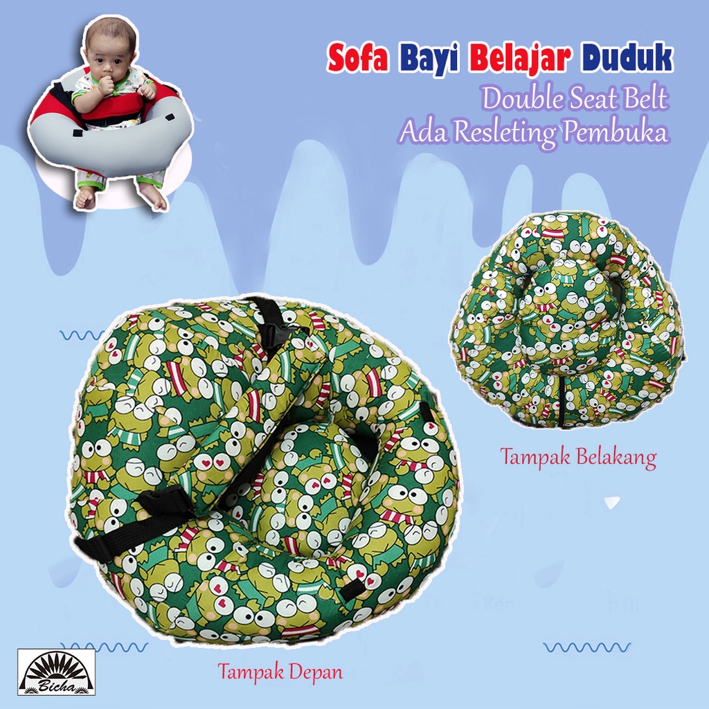 Kursi Sofa Bayi Belajar Duduk Bahan Tebal grade A