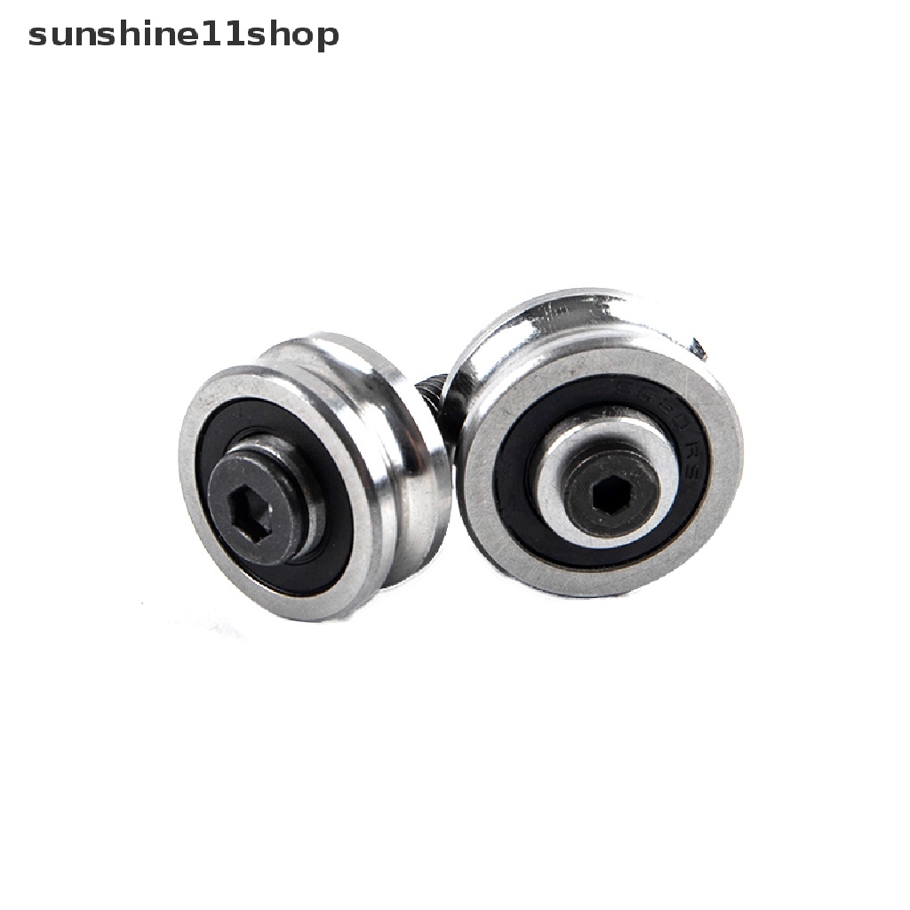 Sho SG15 SG20 SG25 SG66 + M5 M6 M8 Katrol Bola Bearing Bahan Baja