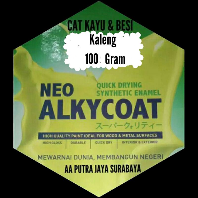 

Cat Kayu & Besi Alkycoat 100 gram