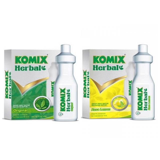 Komix herbal lemon