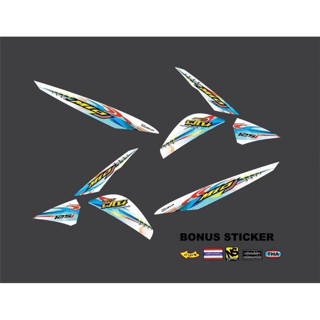 Striping Mio J Putih Monthai