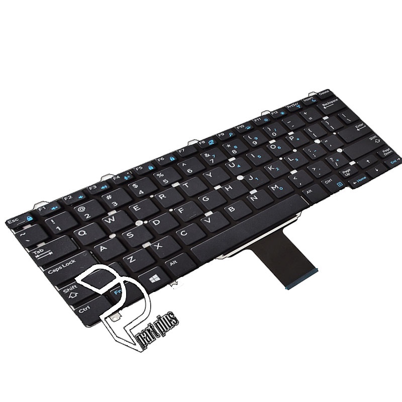 Keyboard Laptop Dell Latitude 12 5000 E5250 12 7000 E7250 E7270 3150 3160 3350 5250 P25S 7250 E5250 E5270 E7250