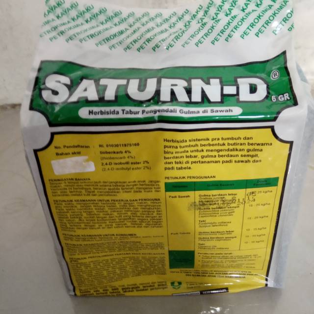 Herbisida Saturn-D 6GR