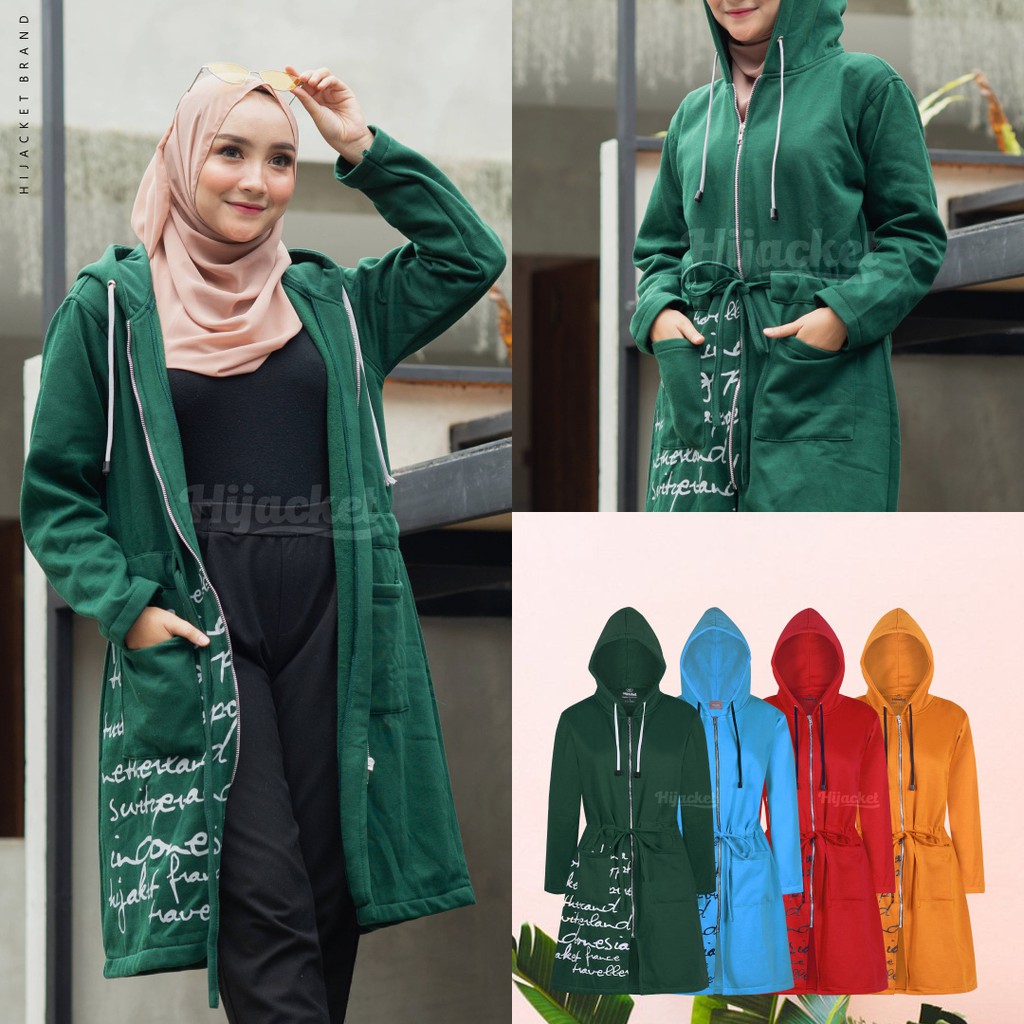 Jacket Hijacket Urbanshion I Jaket Hijaber I Hijaket Original I Jaket Muslimah-3