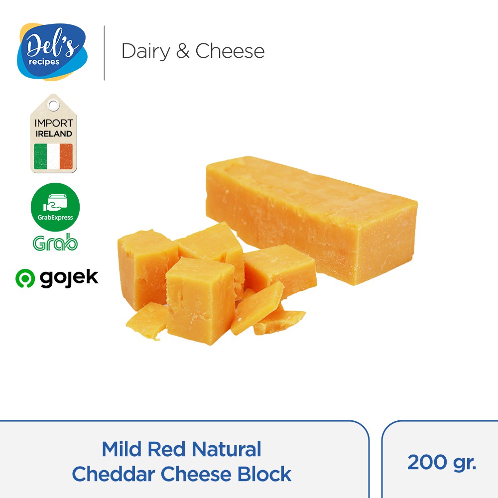 Mild Red Natural Cheddar Cheese Block
