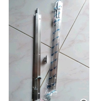 Grendel kunci pintu slot panjang 12 inch / 30cm tebal bahan allumunium alloy