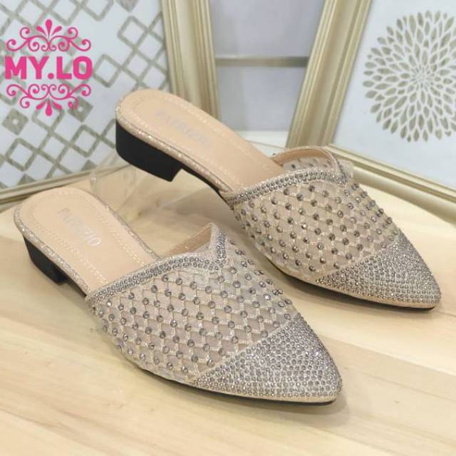  SANDAL  PESTA  HEEL WANITA  IMPORT MYLO MS5A61 BEST SELLER 