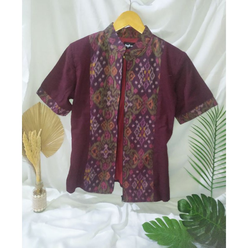 baju Endek/baju tenun/ endek bali