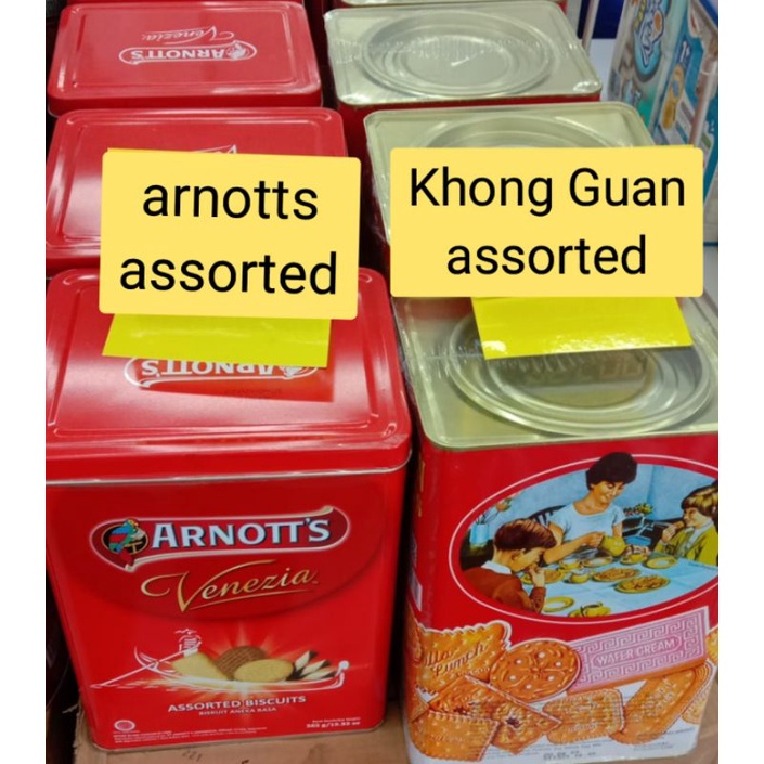 

LEBARAN IDUL FITRI KHONG GUAN MAKANAN KALENG HAMPERS ASSORTED BISKUIT
