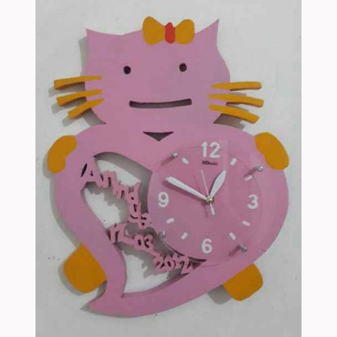 jam dinding kayu ukir