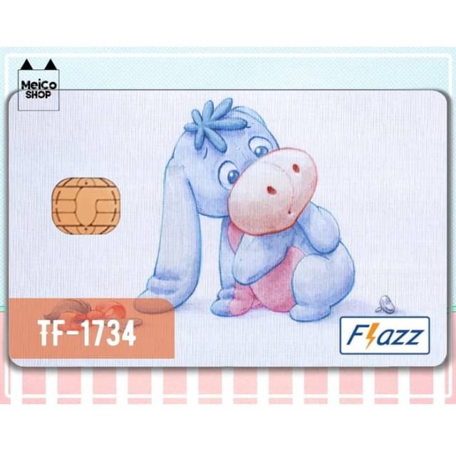 

[TF-1734] Sticker BCA Flazz Meico - Eeyore