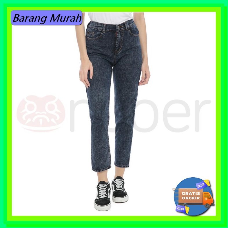 Celana Jins Cewek Kekinian Jeans Levis Import Distro Vv303 Bjd -  ZF248 Celana Panjang Wanita Jeans