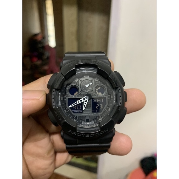 Gshock GA 100 Original Second