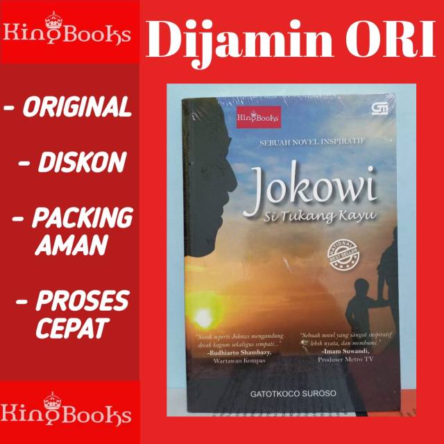 Buku Original Jokowi Si Tukang Kayu
