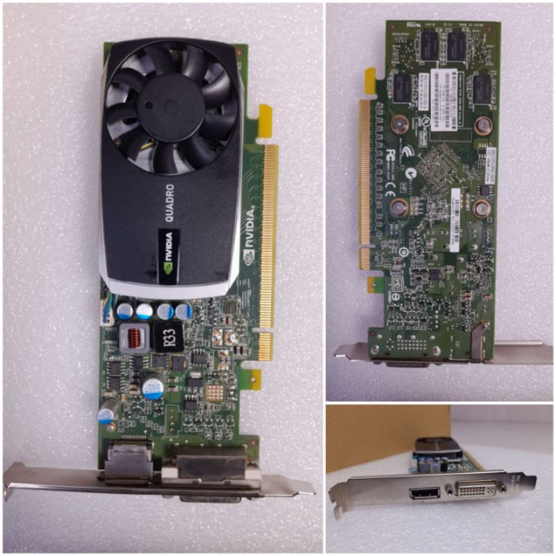 Vga NVIDIA Quadro 1Gb Ddr 3 128 Bit