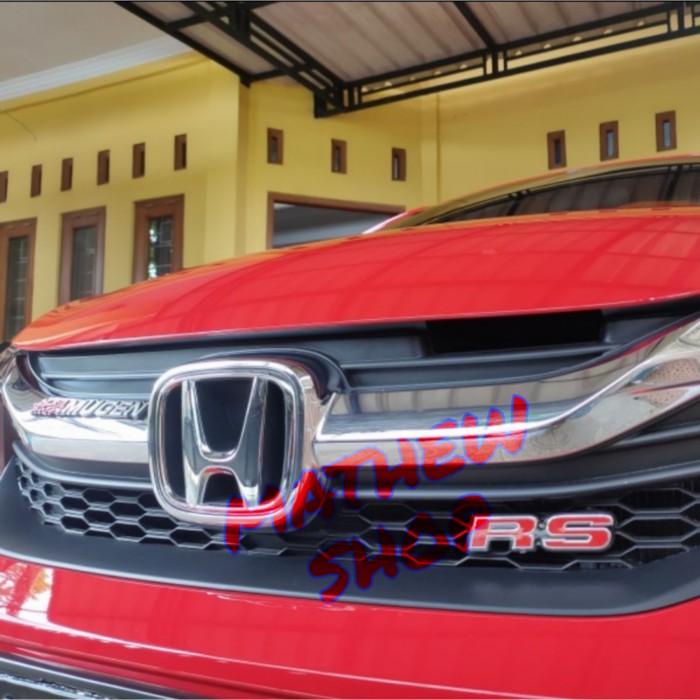Logo Emblem RS Untuk Grill Depan Honda / Logo Rs Mobilio Brio Jazz