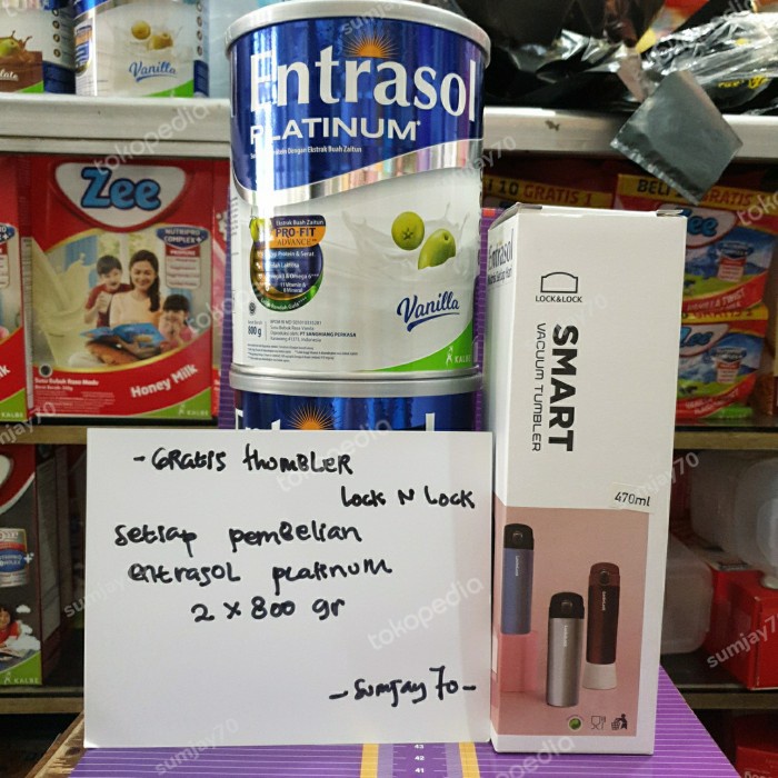 

Ee5F10 Entrasol Platinum 800Grm Vanila 6Gddv
