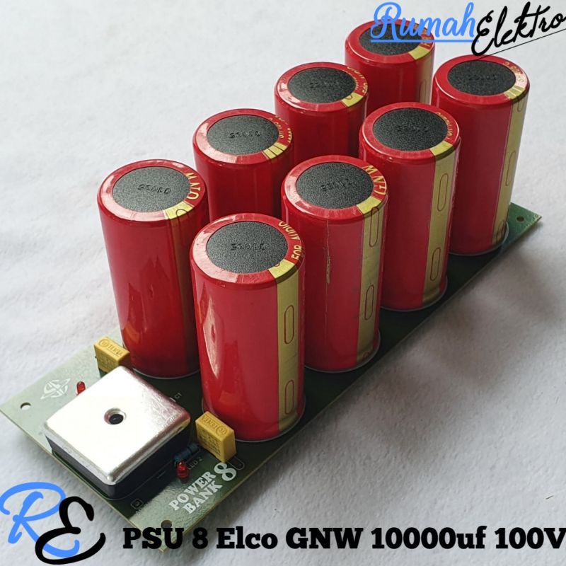 Kit PSU 8 Elco GNW 10000uf 100V