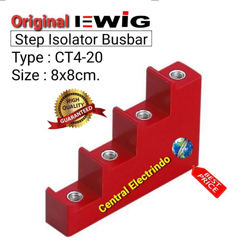 Step Isolator Busbar Support EWIG CT4-20.