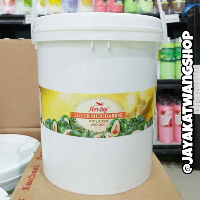 HEVINY POT 4 KG Lulur Midodareni / Lulur Mandi (BODY SCRUB)