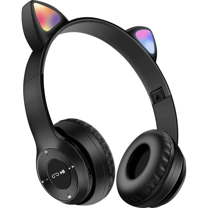 CAT EARS HEADSET P47 LED BANDO BLUETOOTH GAME HEADSET G-P47M LED WIRELESS-2