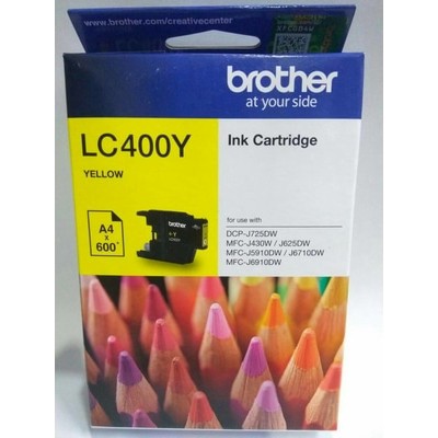 Tinta Brother LC-400 Ink Tinta Original Brother (Yellow)