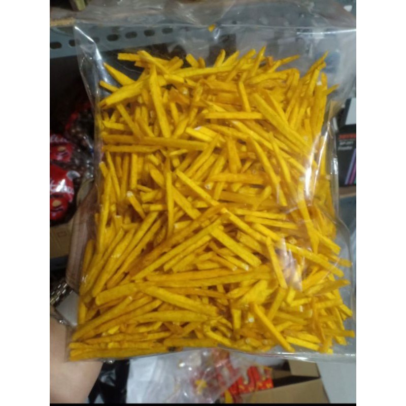 

Stik Talas kunyit Asin 250gr/ kripik Talas/ keripik Talas