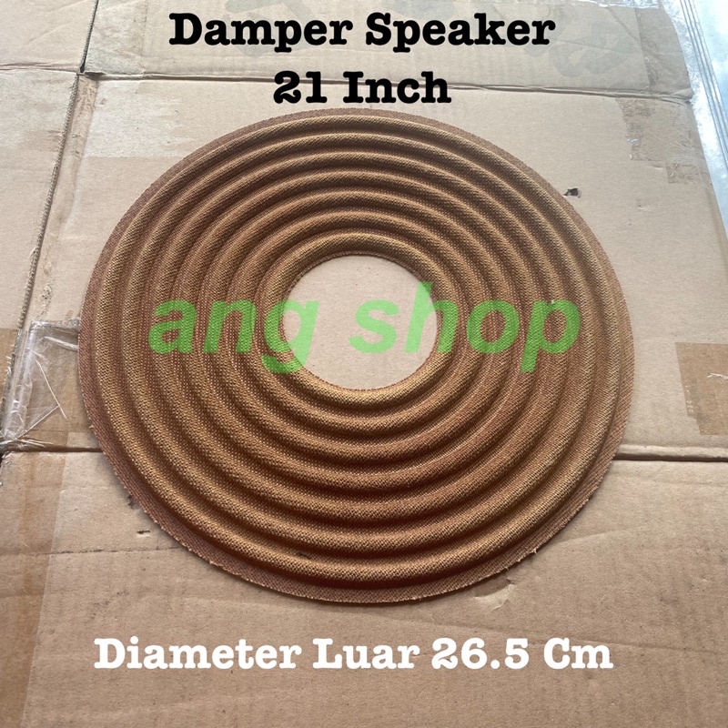 Damper Dumper Spider Demper Speaker 21 Inch Inci Diameter 26.5 Cm 265 MM 26.5Cm 26,5 265MM Trepes Da