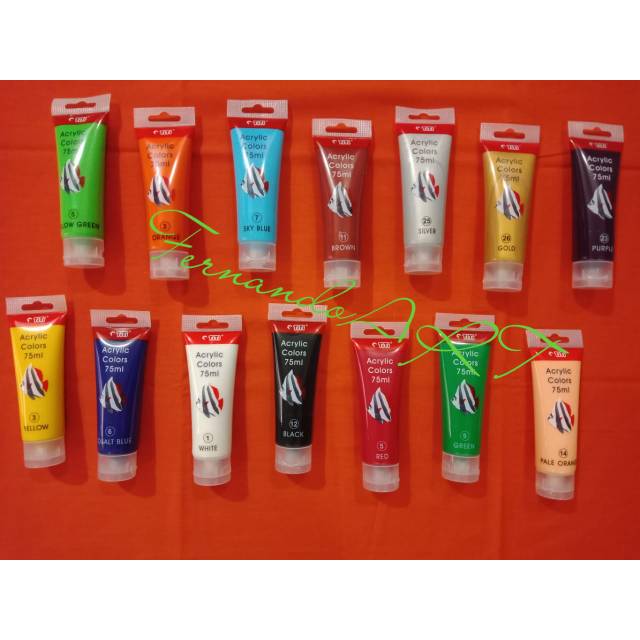 

Acrylic Colors 75ml TITI / Cat Acrylic 75ml Titi