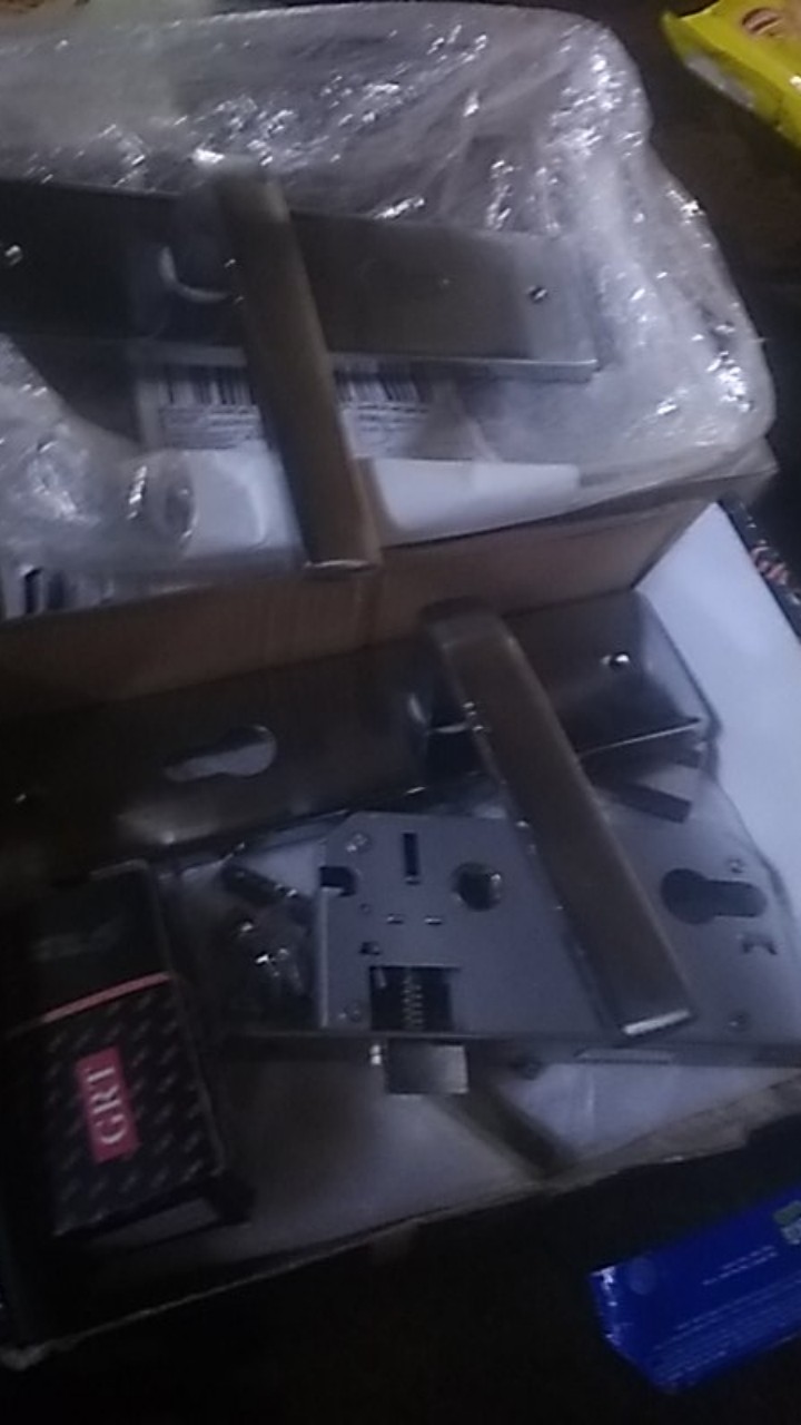 Handle Pintu Laci Gagang Lemari Gagang Laci Alumunium Nium Tahan Karat Kotak Rintik 12 Cm Minimalis