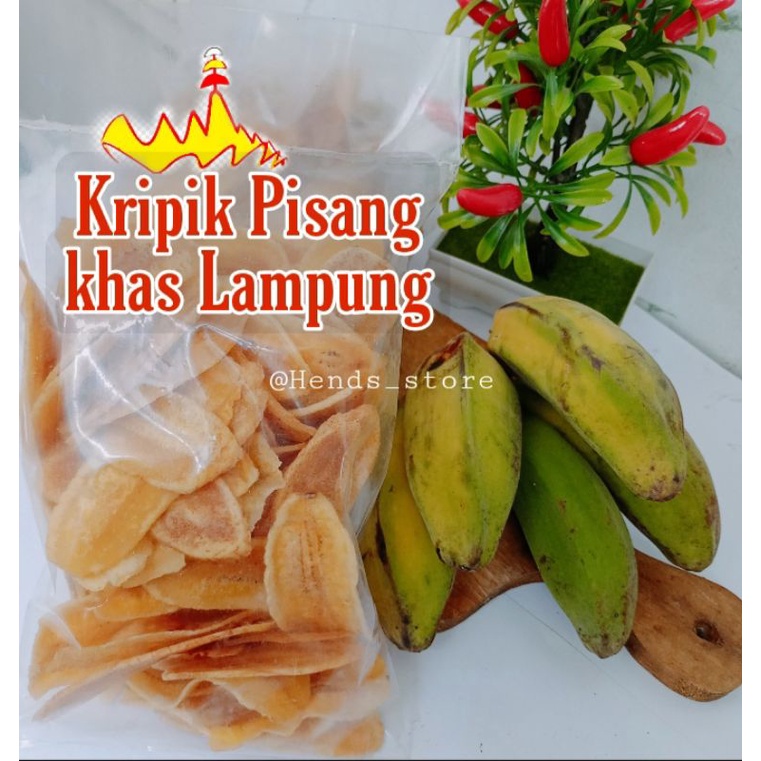

Kripik pisang Gurih Asin Pisang kepok