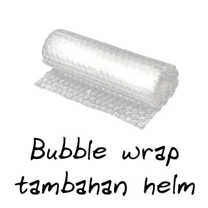 

Bubble Wrap Helm Bogo Syarat Garansi