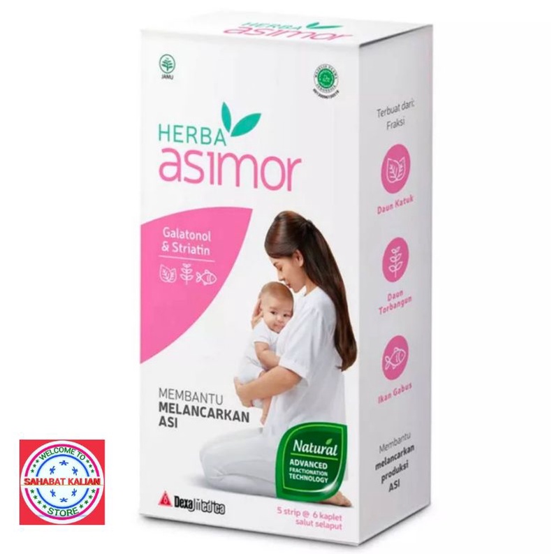 HERBA ASIMOR PELANCAR ASI 30 CAPSUL DAN 60 CAPSUL